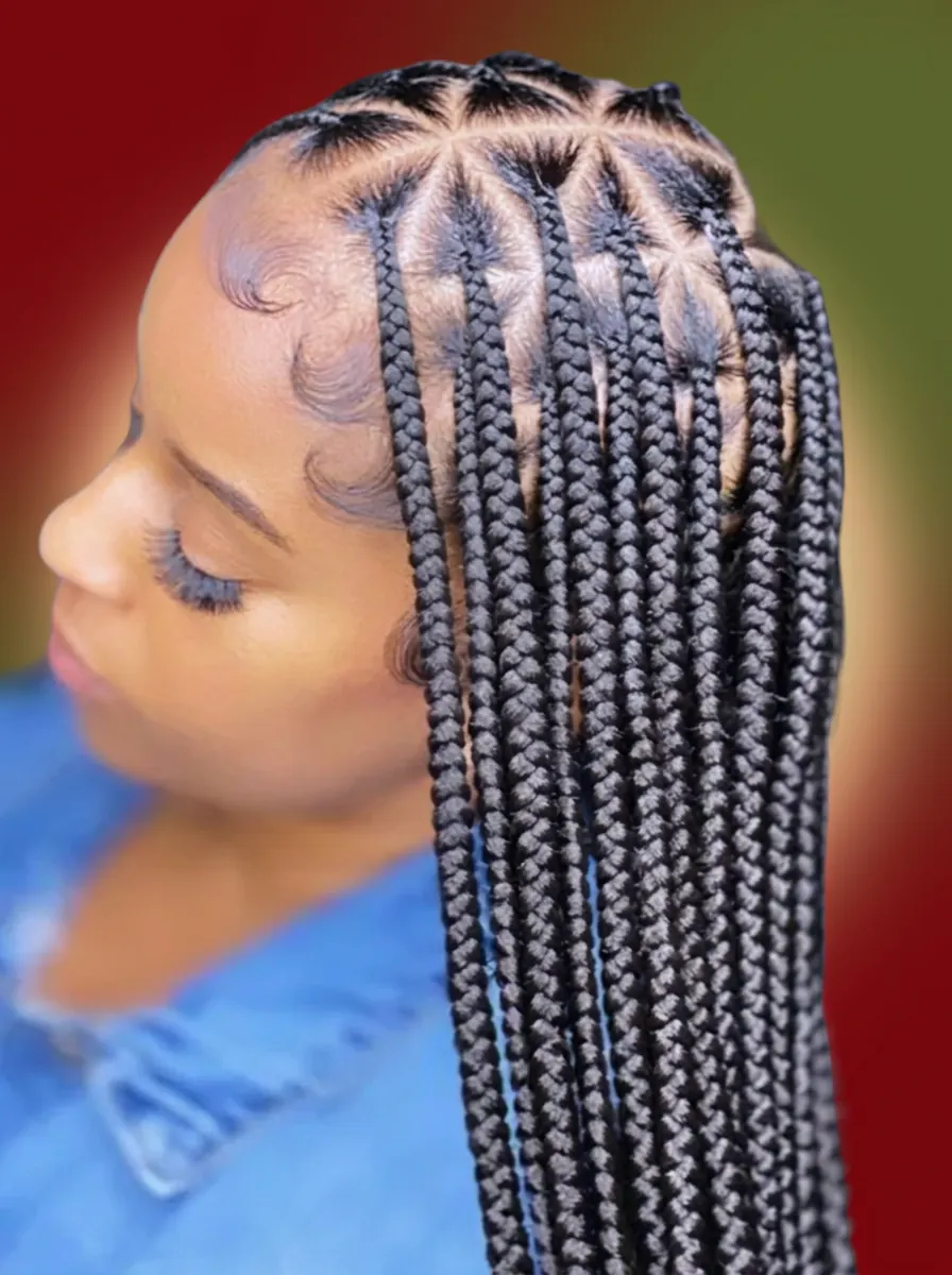 MEDIUM TRIANGLE BRAIDS