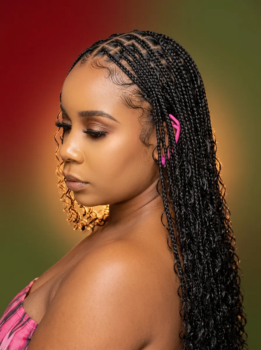 SMALL BOHEMAIN BRAIDS