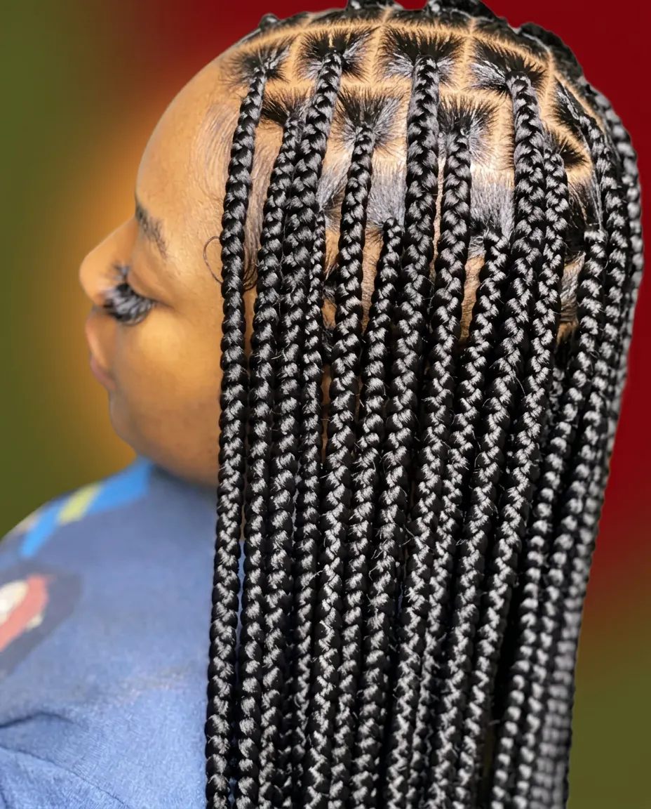 SMEDIUM REGULAR KNOTLESS BRAIDS