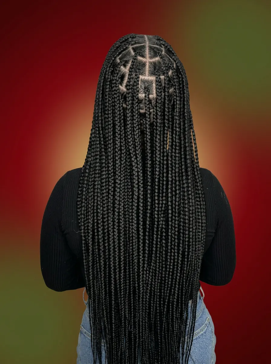 MEDIUM REGULAR KNOTLESS BRAIDS